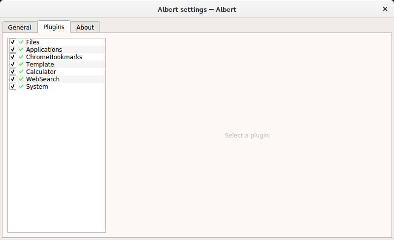 Albert settings — Albert_002