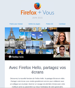 Firefox et Vous juin 2015