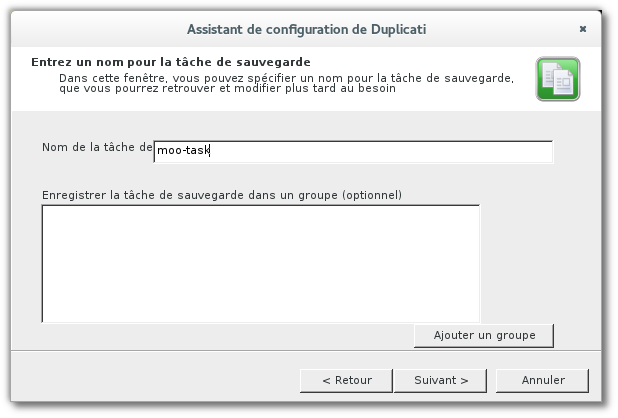 Assistant de configuration de Duplicati_002
