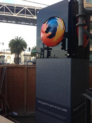 Monument Mozilla Firefox de San Francisco