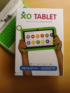 La boite de la XO Tablet