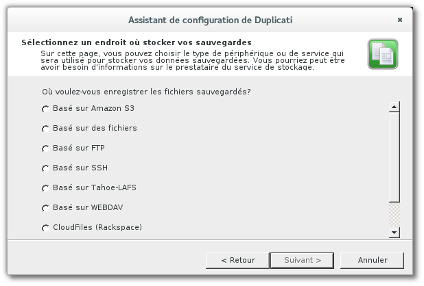 Assistant de configuration de Duplicati_006