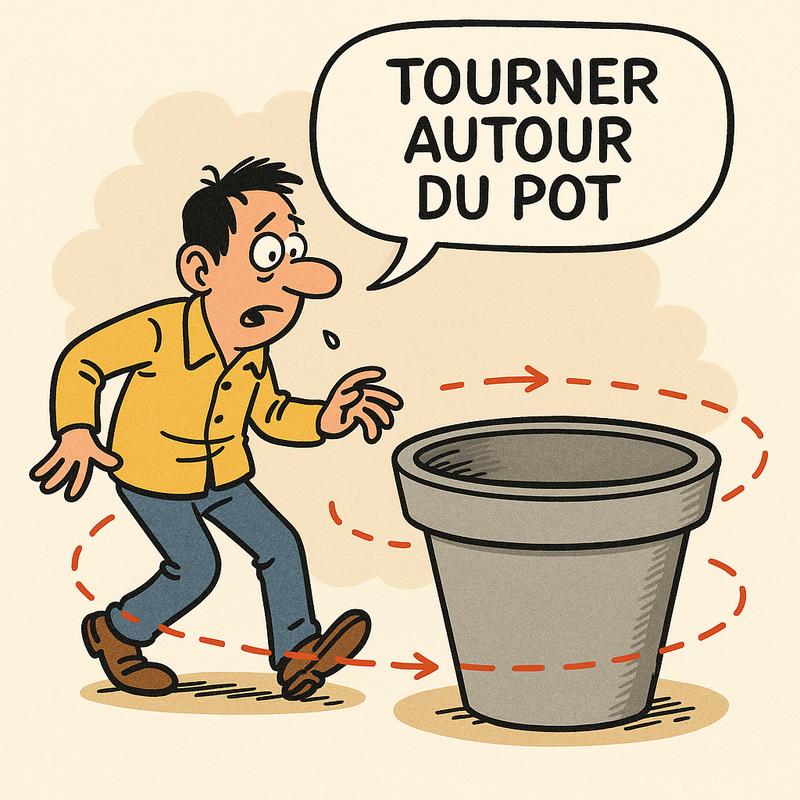 tourner autour du pot
