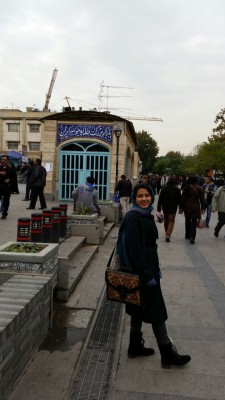 Sara Masry at Bazaar-e Bozorg (Grand Bazaar) in South Tehran