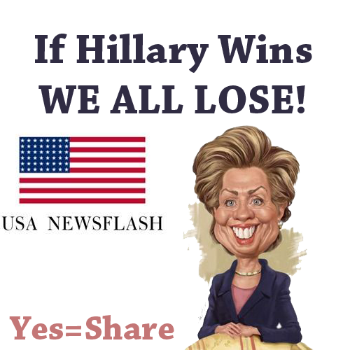 A meme from the USA Newsflash Facebook page. USAnewsflash.com is one of the websites registered to a domain user in Macedonia that was recycling fake pro-Trump on the web and social media. 