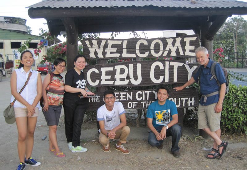 Avec des amis lors du Global Voices Summit 2015 - Cebu, Philippines