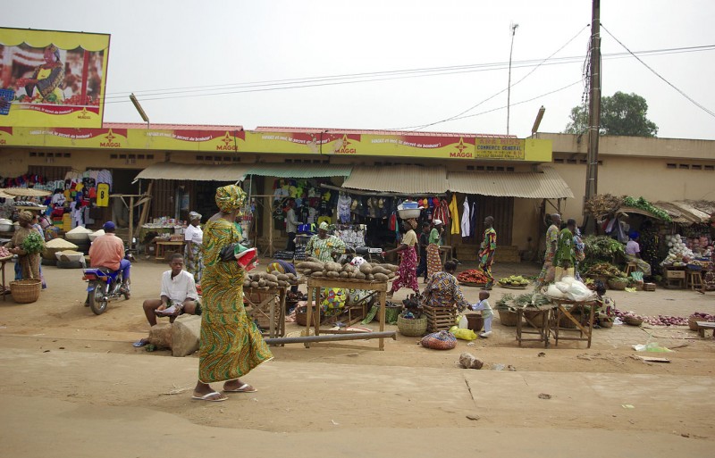 Ouando Market, in Porto-Novo, Benin via Babylas CC-BY-SA 30 