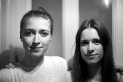 Babette, left, and Leonie: "The question is not why are we doing this, it is more like why are we not doing more."  (Photograph provided by the interviewees) 