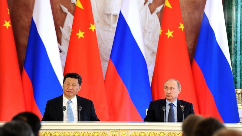 Russian President Vladimir Putin and Chinese leader Xi Jinping. Source: Kremlin.ru, CC 2.0