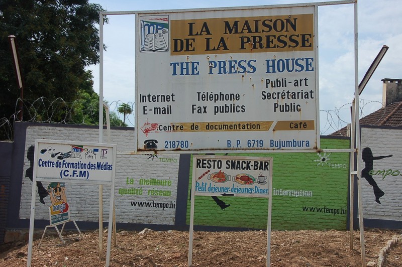 The Press House in Bujumbura. Photo by Flickr user DW Akademie - Africa. CC BY-NC 2.0