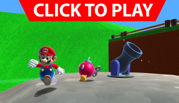 Click to play Mario 64 webplayer