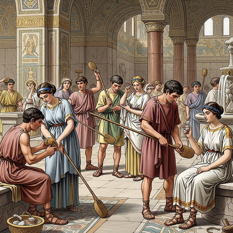latrines romaines