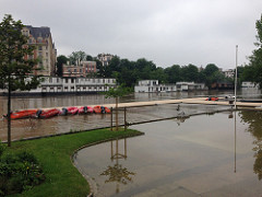 Ile de Puteaux, inondation