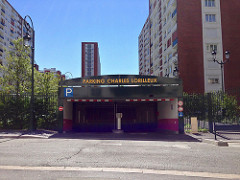Puteaux, parking Lorilleux
