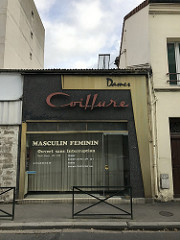 Puteaux, commerce, coiffeur, rue de Verdun