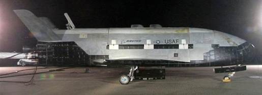 Vue du X-37B